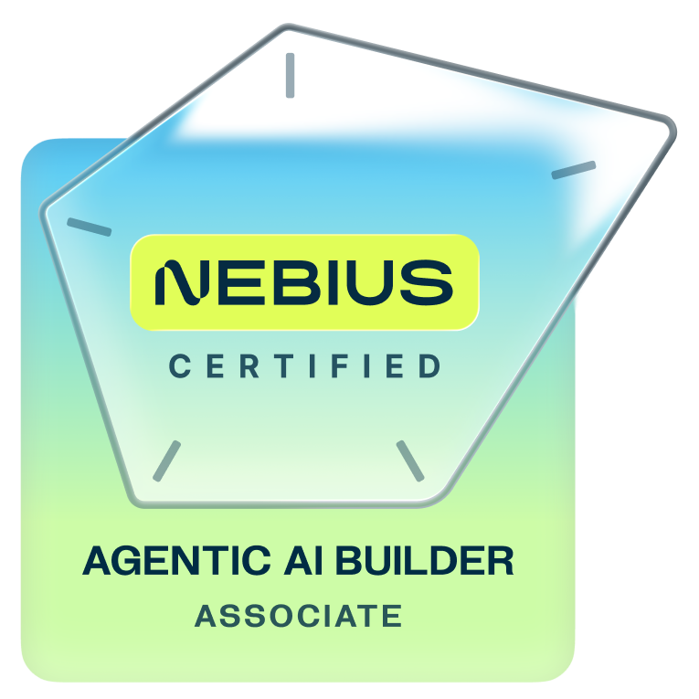 Nebius Agentic AI Builder Certification